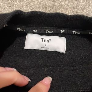 Aritzia Black Crewneck